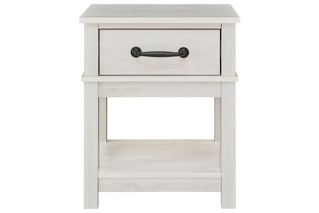 Dorrinson White Nightstand - Gate FurnitureNightstand