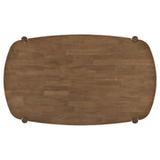 Dortch 7-piece Oval Solid Wood Dining Set Walnut - 108461-S7