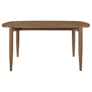Dortch Oval 63-inch Solid Wood Dining Table Walnut - 108461