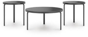 Dorylin Black Table (Set of 3) - T139-13
