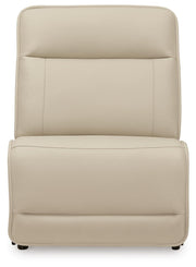 Double Deal Almond 4-Piece Reclining Sectional - U13001S6
