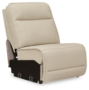 Double Deal Almond 6-Piece Reclining Sectional - U13001S7