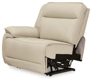 Double Deal Almond Left-Arm Facing Power Recliner - U1300158