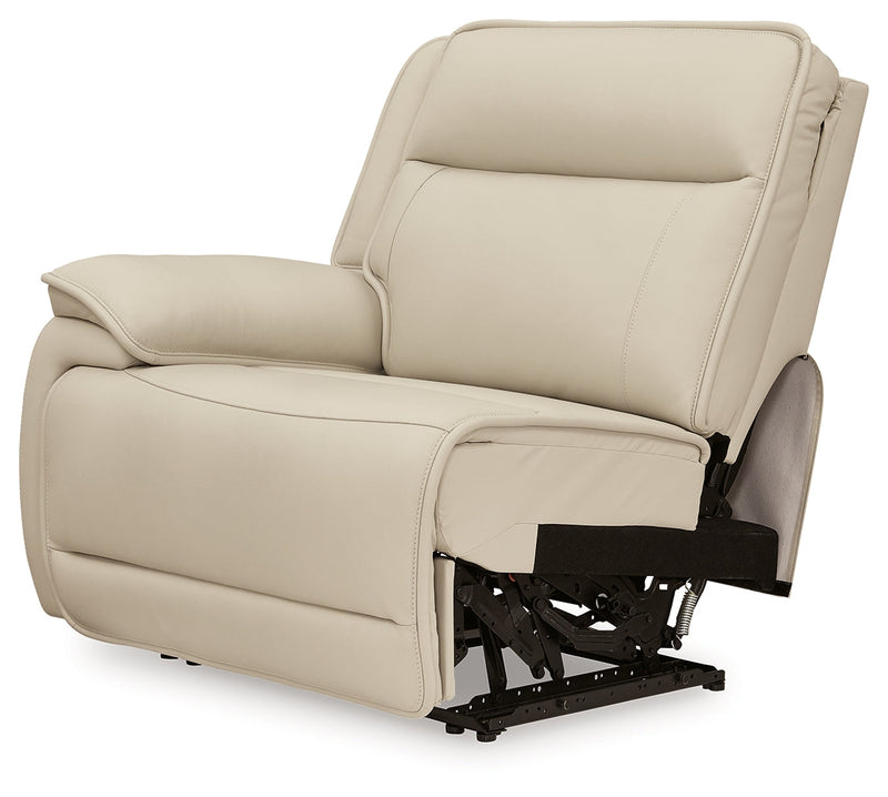 Double Deal Almond Left-Arm Facing Power Recliner - U1300158
