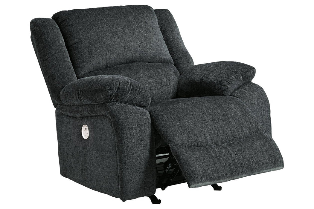 Draycoll Slate Power Recliner - Gate FurniturePower Recliner