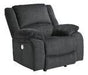Draycoll Slate Power Recliner - Gate FurniturePower Recliner