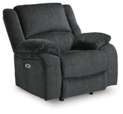 Draycoll Slate Power Reclining Loveseat and Power Recliner - 76504U8