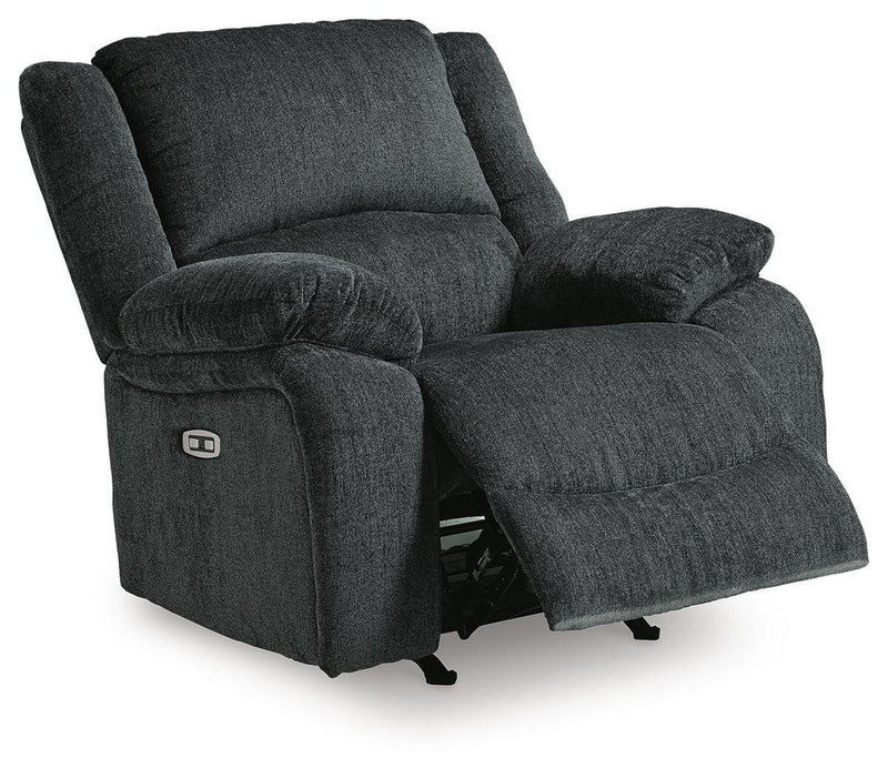 Draycoll Slate Power Reclining Loveseat and Power Recliner - 76504U8