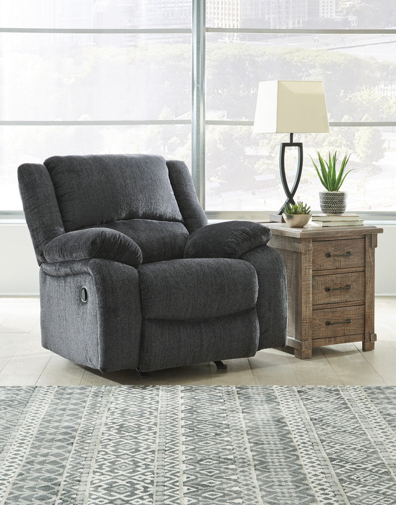 Draycoll Slate Reclining Living Room Set - Lara FurnitureLiving Room Set