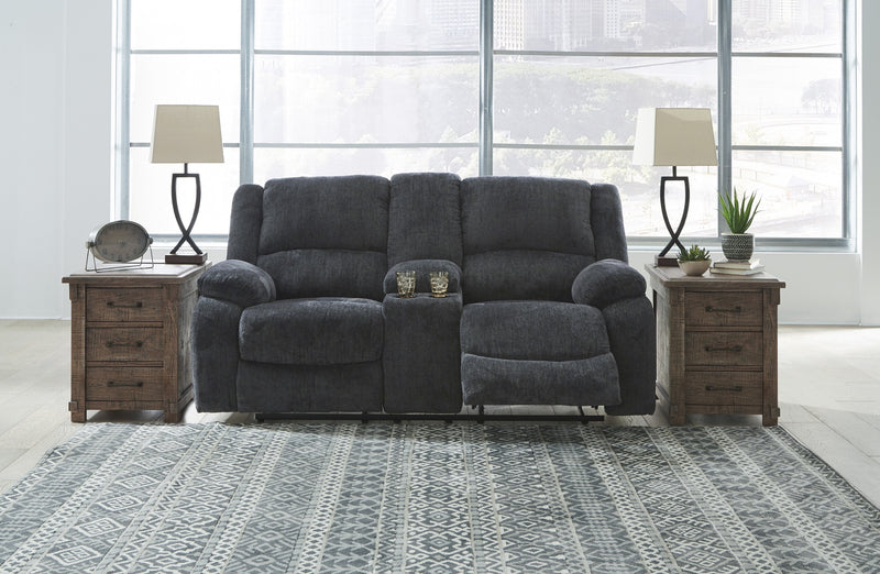 Draycoll Slate Reclining Living Room Set - Lara FurnitureLiving Room Set