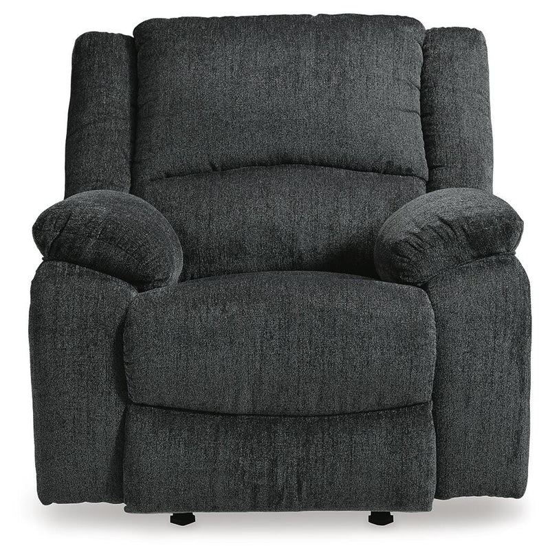 Draycoll Slate Reclining Loveseat and 2 Recliners - 76504U10