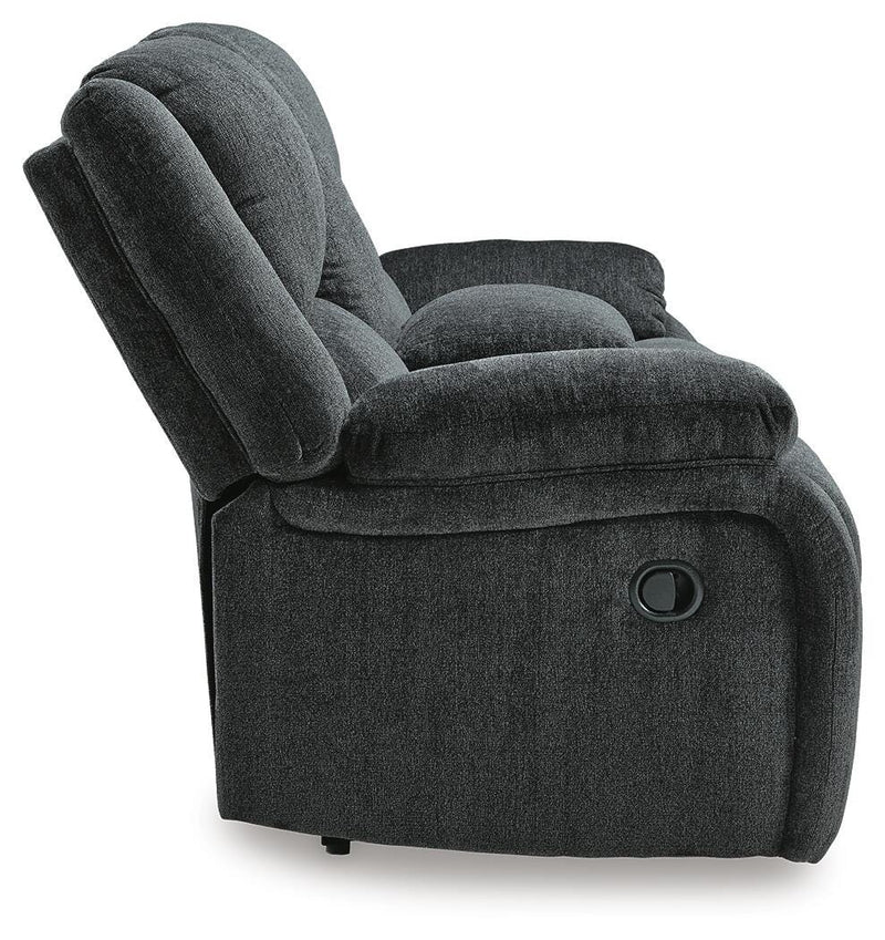 Draycoll Slate Reclining Loveseat and 2 Recliners - 76504U10