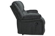 Draycoll Slate Reclining Sofa - Gate FurnitureReclining Sofa
