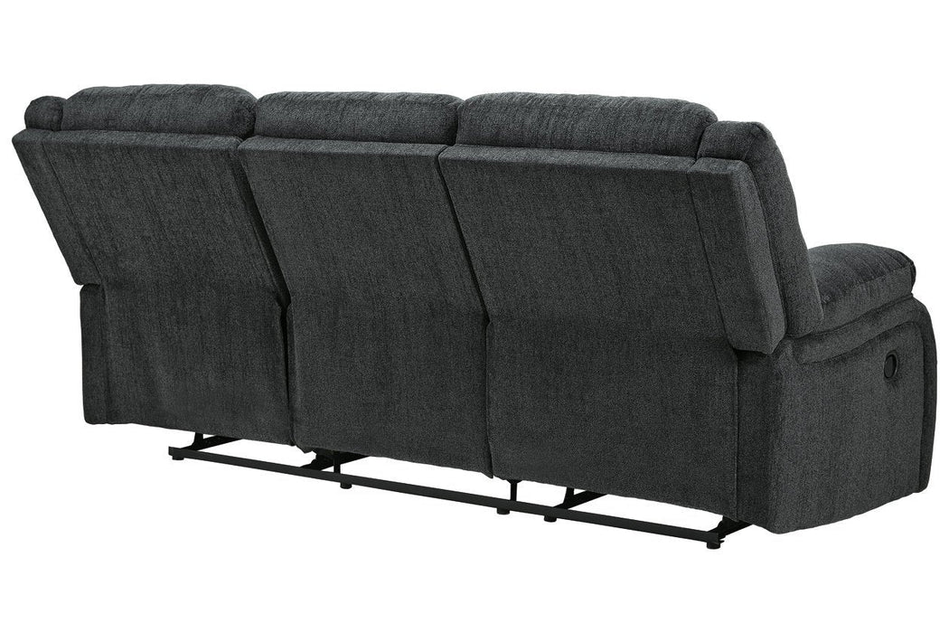 Draycoll Slate Reclining Sofa - Gate FurnitureReclining Sofa