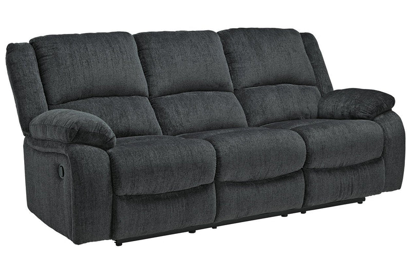 Draycoll Slate Reclining Sofa - Lara FurnitureReclining Sofa