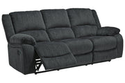 Draycoll Slate Reclining Sofa - Lara FurnitureReclining Sofa