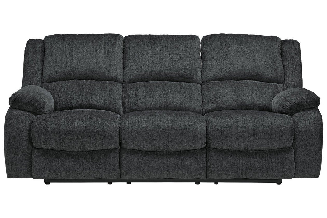 Draycoll Slate Reclining Sofa - Gate FurnitureReclining Sofa