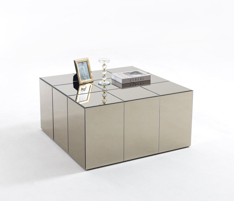 Dream X Glass Coffee Table - DREAM X- COFFEE