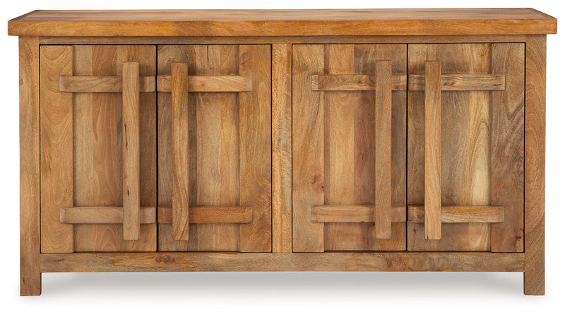 Dresor Natural Accent Cabinet - A4000578