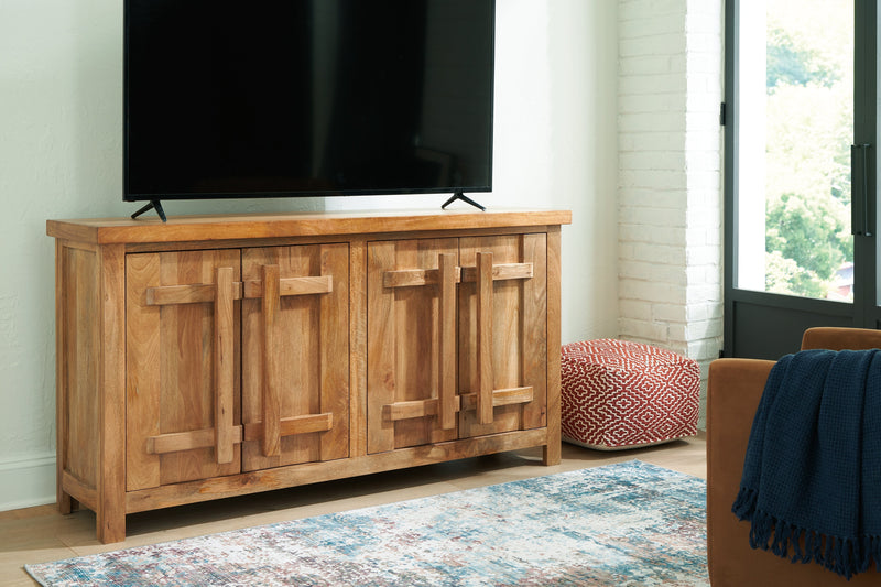 Dresor Natural Accent Cabinet - A4000578