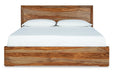Dressonni Brown Queen Panel Bed - Gate FurnitureQueen Bed