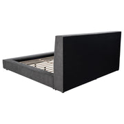 Dreux Upholstered Queen Panel Platform Bed Grey - 315948GRYQ