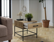 Drift end Table 1 Piece - Lara FurnitureEnd Table