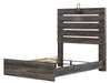 Drystan Brown Full Panel Bed - Gate FurnitureFull Bed