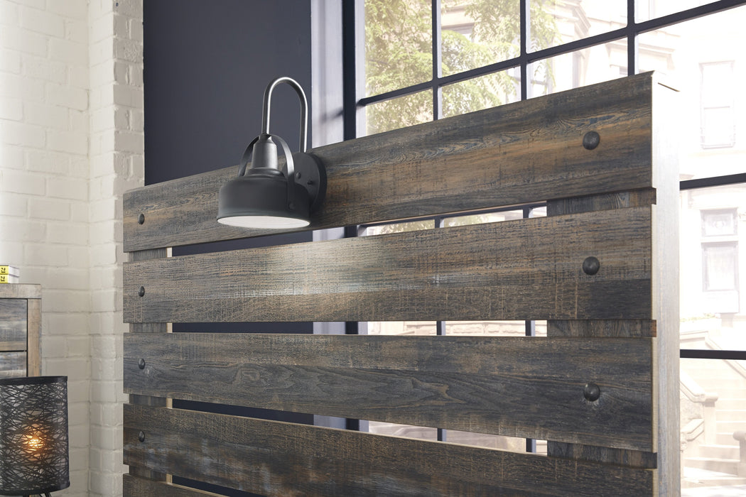 Drystan Brown Full Panel Bed - Gate FurnitureFull Bed