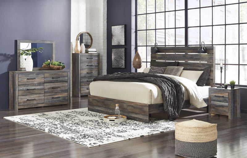Drystan Brown Panel Bedroom Set - Lara FurnitureBedroom Set
