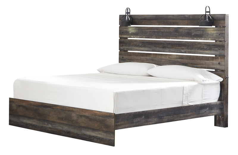 Drystan Brown Panel Bedroom Set - Lara FurnitureBedroom Set