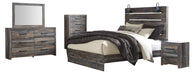 Drystan Brown Panel Bedroom Set - Gate FurnitureBedroom Set
