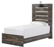 Drystan Brown Youth Panel Bedroom Set - Lara FurnitureYouth Bedroom Set