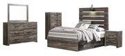 Drystan Brown Youth Storage Platform Bedroom Set - Lara FurnitureYouth Bedroom Set