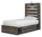Drystan Brown Youth Storage Platform Bedroom Set - Gate FurnitureYouth Bedroom Set
