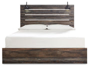 Drystan King Panel Bed with Chest and Nightstand in Multi from Ashley - Lara Furniture