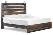 Drystan King Panel Bed with Chest and Nightstand in Multi from Ashley - Lara Furniture
