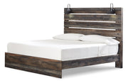 Drystan King Panel Bed with Chest and Nightstand in Multi from Ashley - Lara Furniture