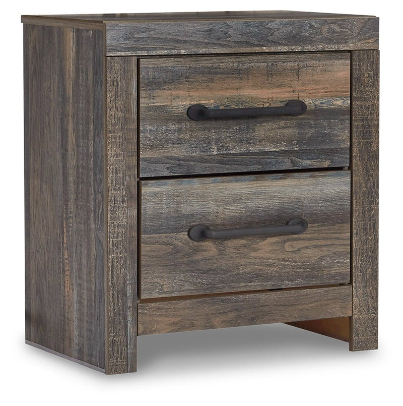 Drystan King Panel Headboard Bed with Mirrored Dresser and 2 Nightstands in Multi - Gate FurnitureBedroom Set