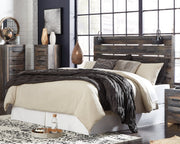Drystan King Panel Headboard Bed with Mirrored Dresser and Chest in Multi from Ashley - Lara Furniture