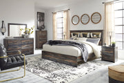 Drystan Multi Bookcase Bedroom Set - Lara FurnitureBedroom Set