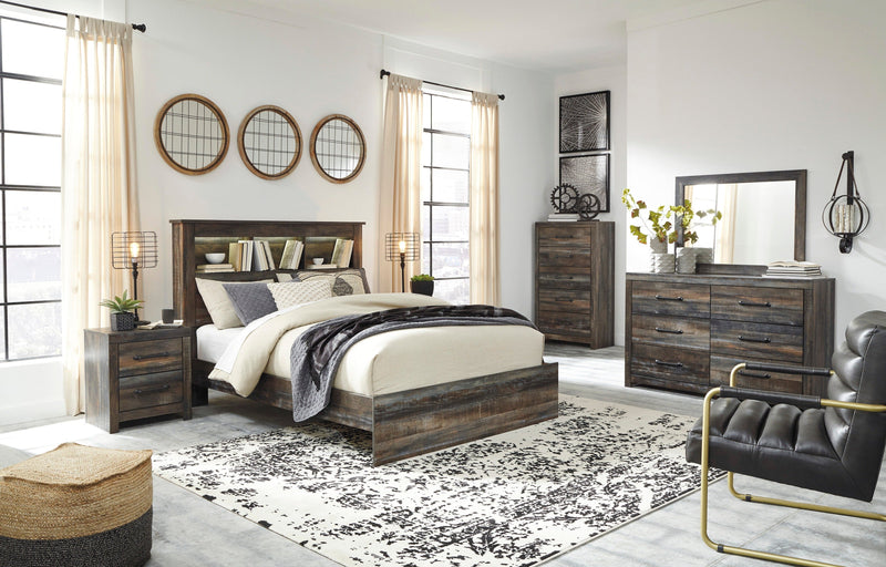 Drystan Multi Bookcase Bedroom Set - Lara FurnitureBedroom Set