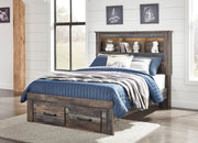 Drystan Multi Bookcase Footboard Storage Youth Bedroom Set - Lara FurnitureYouth Bedroom Set