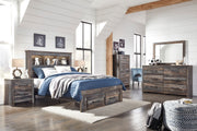 Drystan Multi Bookcase Footboard Storage Youth Bedroom Set - Lara FurnitureYouth Bedroom Set
