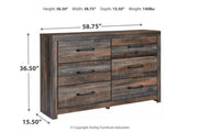 Drystan Multi Dresser - Lara FurnitureDresser