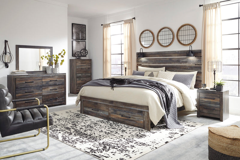 Drystan Multi Footboard Storage Bedroom Set - Lara FurnitureBedroom Set