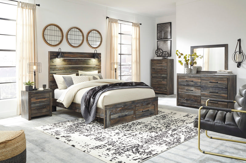 Drystan Multi Footboard Storage Bedroom Set - Lara FurnitureBedroom Set