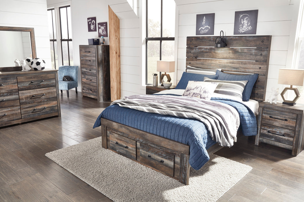 Drystan Multi Footboard Storage Youth Bedroom Set - Gate FurnitureYouth Bedroom Set