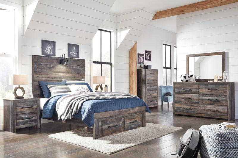 Drystan Multi Footboard Storage Youth Bedroom Set - Lara FurnitureYouth Bedroom Set