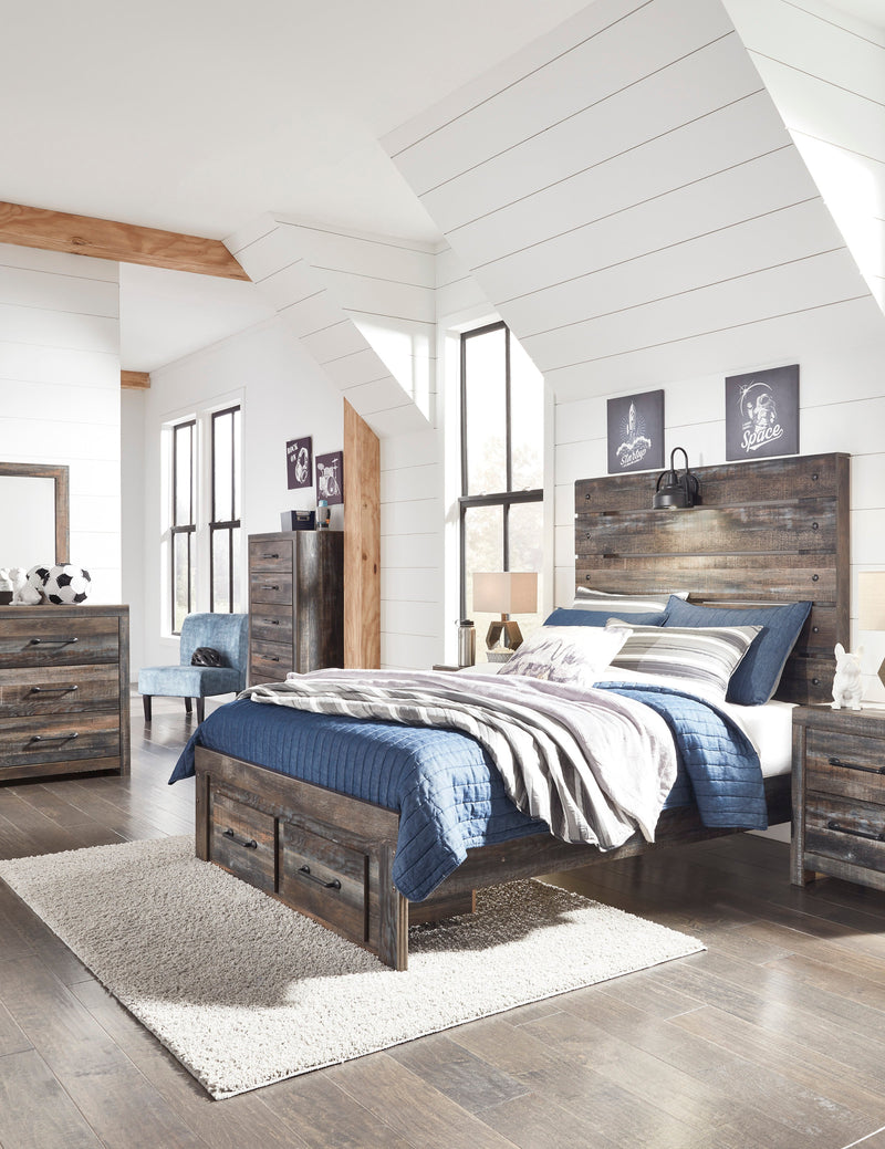 Drystan Multi Footboard Storage Youth Bedroom Set - Lara FurnitureYouth Bedroom Set